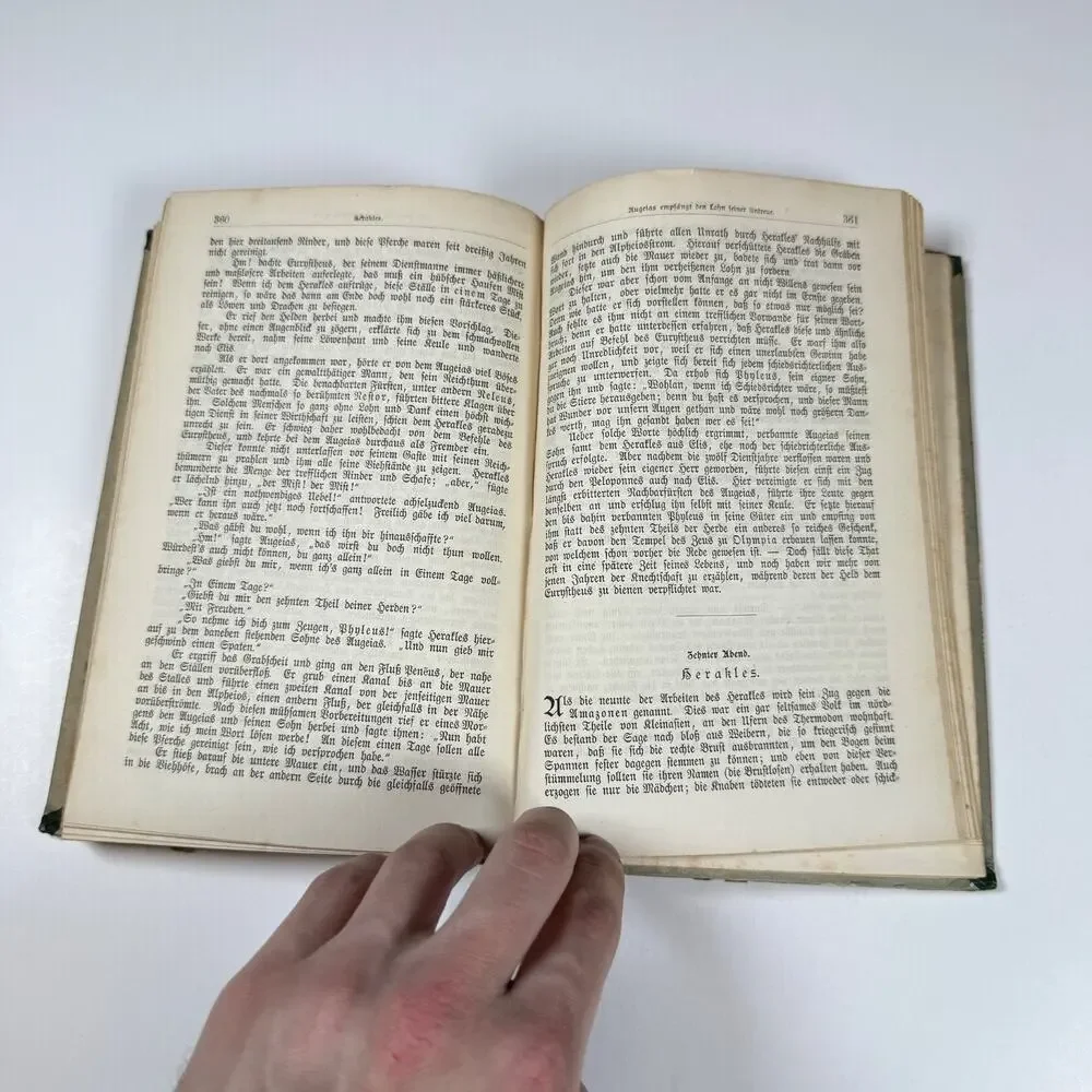 Tales from Old World by K F Becker 1881 Antique Book Germ lng